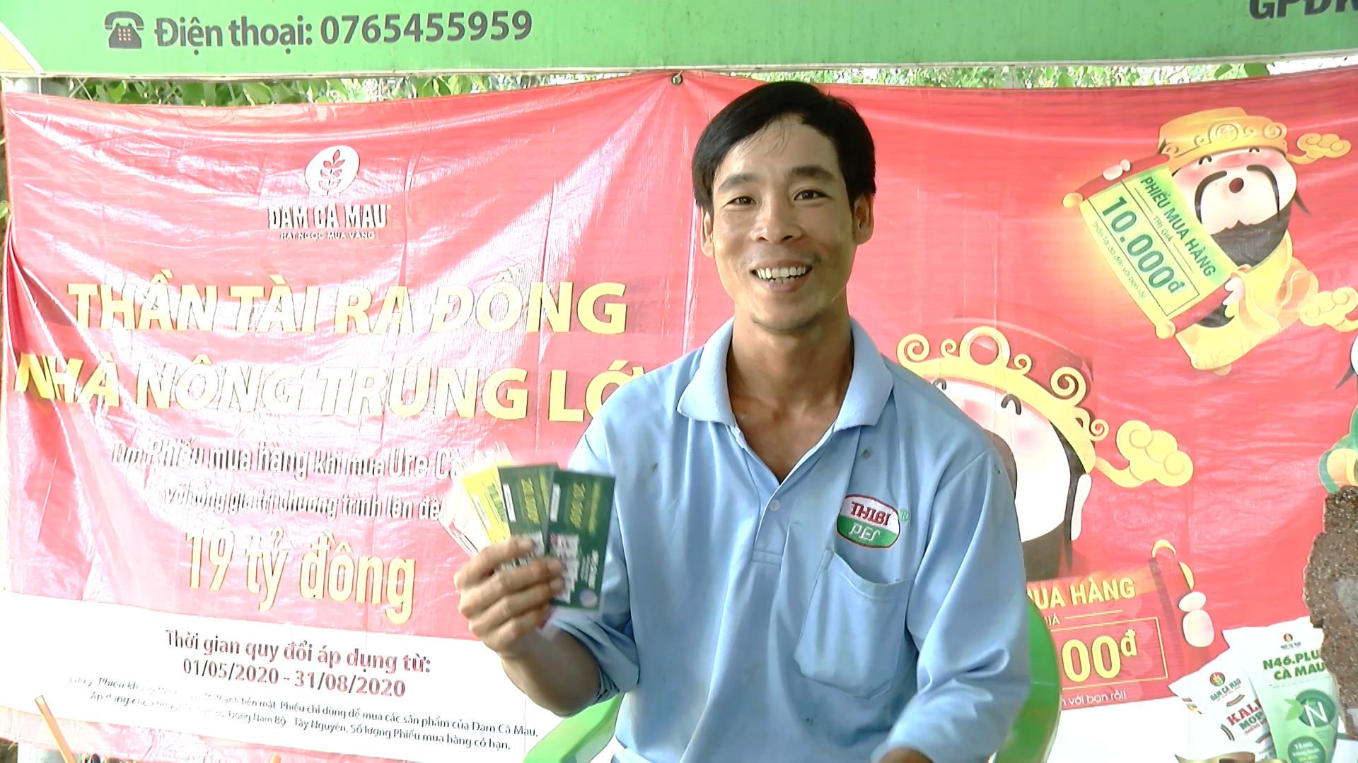 Đạm Cà Mau đồng hành cùng nhà nông vụ hè thu 2020