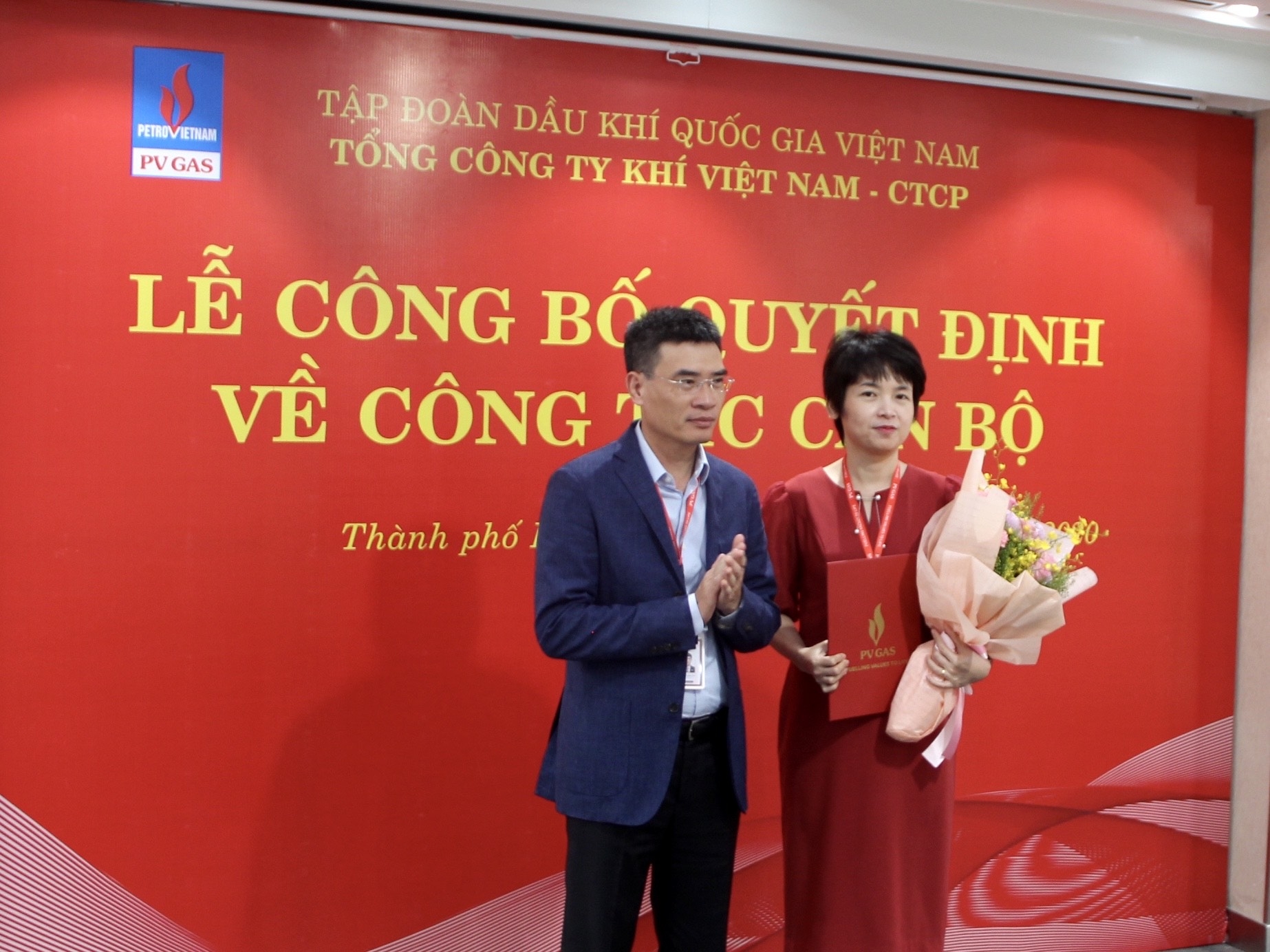 pv gas cong bo quyet dinh bo nhiem truong ban phap che