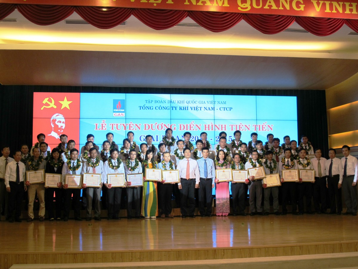 PV GAS tuyên dương điển hình tiên tiến