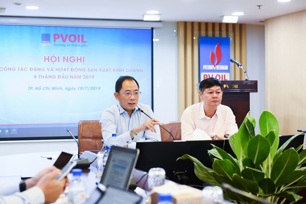 pvoil no luc thuc hien cac muc tieu sxkd 6 thang dau nam 2019