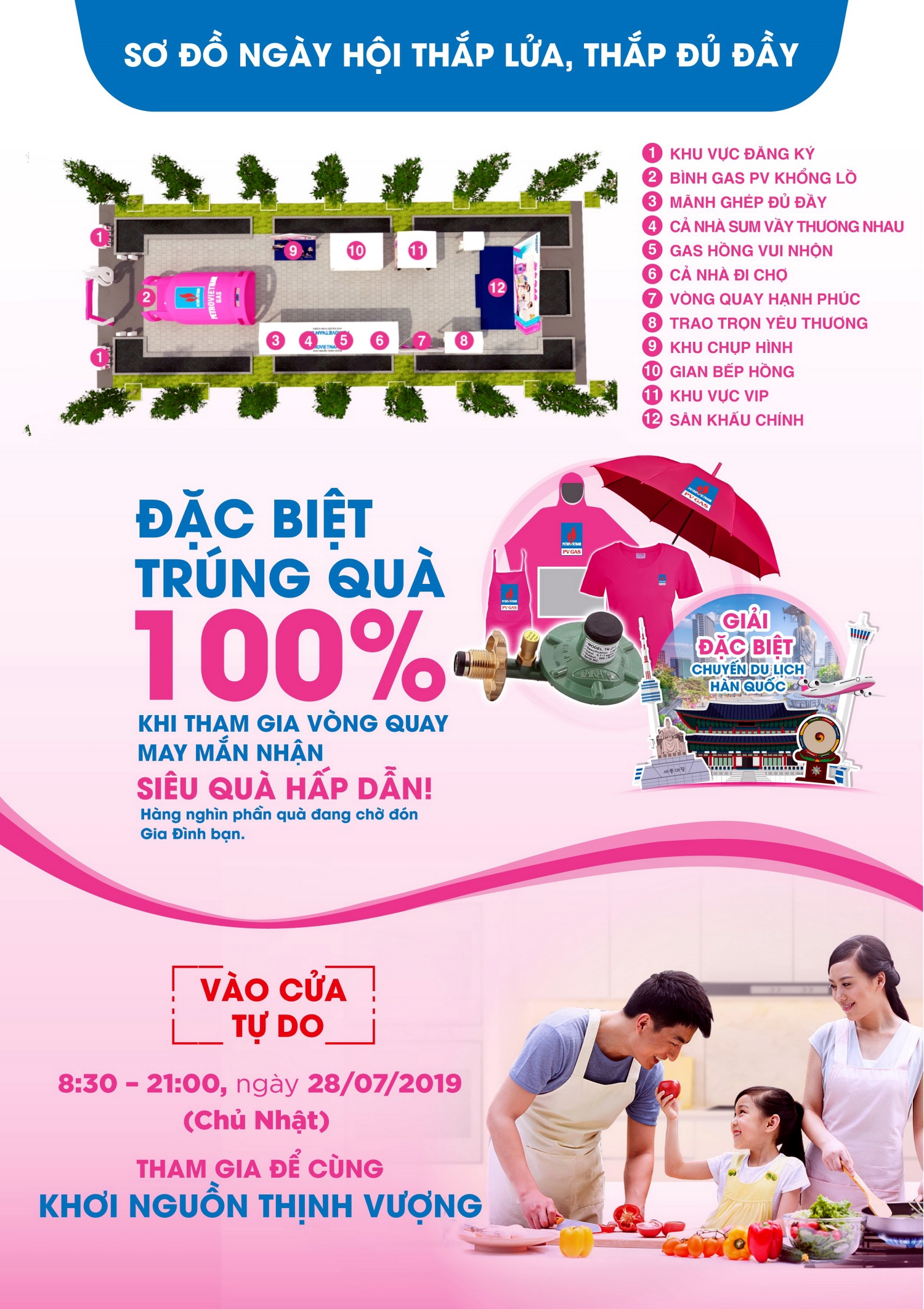 Ngày hội “PETROVIETNAM GAS - Thắp lửa, thắp đủ đầy”