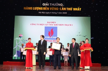 NT2 nhận vinh danh giải thưởng Năng lượng bền vững