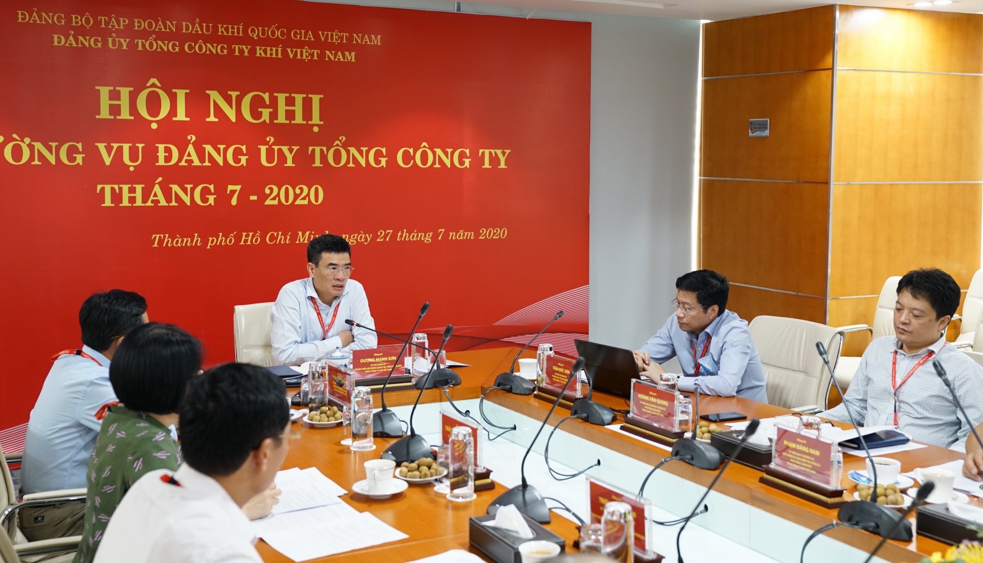 hoi nghi ban thuong vu dang uy pv gas quyet dinh cac noi dung quan trong va cap bach trong giai doan dau quy iii