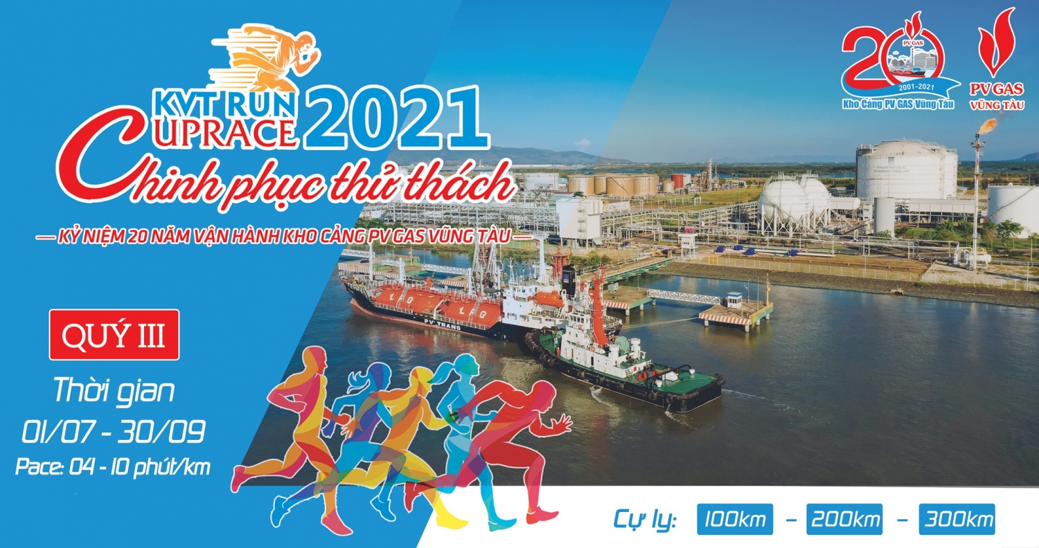 KVT RUN UPRACE 2021 sẽ bước vào quý III với nhiều ý nghĩa kỷ niệm