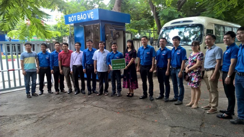 doan thanh nien ptsc mc ban giao cong trinh thanh nien chot an ninh bao ve