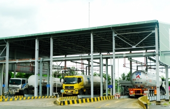 Trạm nạp gas Thị Vải lập kỷ lục xuất hàng mới