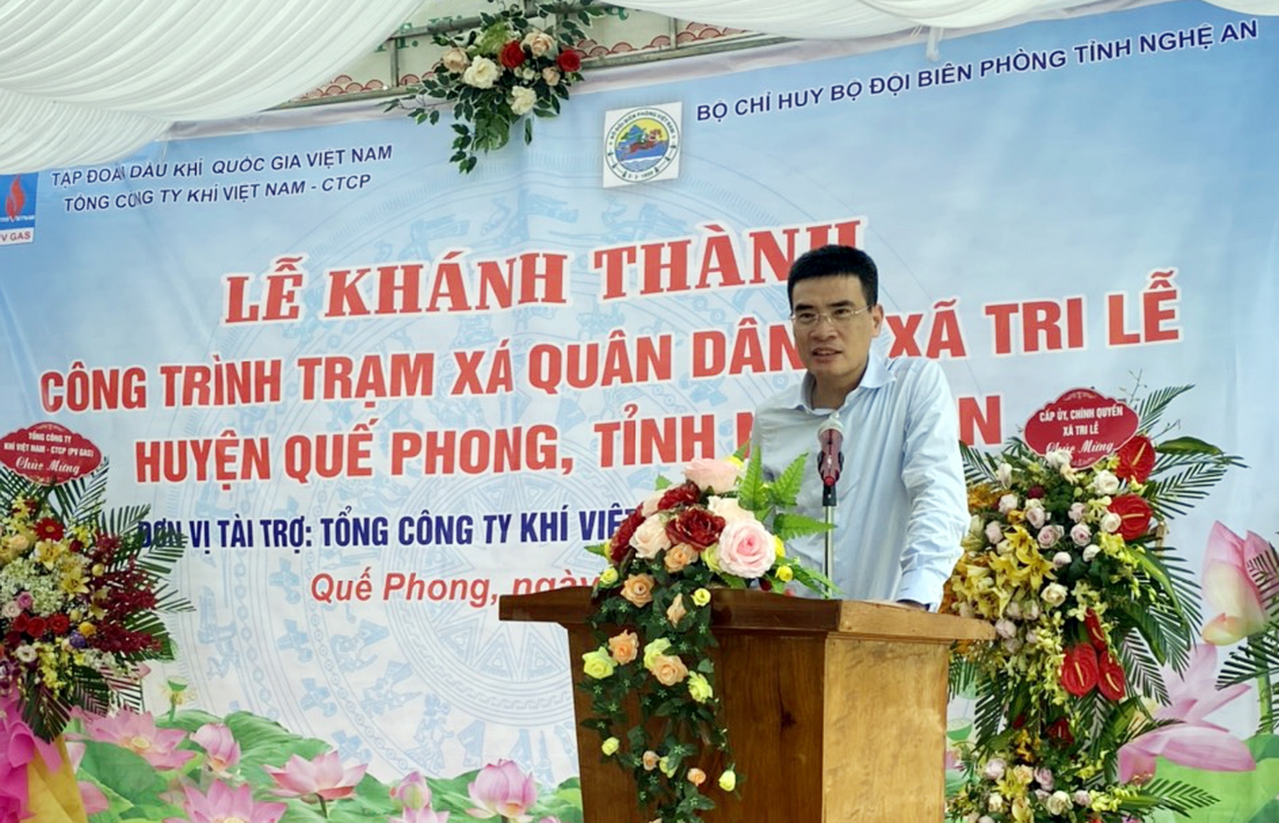 pv gas tai tro 4 ty dong xay dung tram xa quan dan y xa tri le nghe an