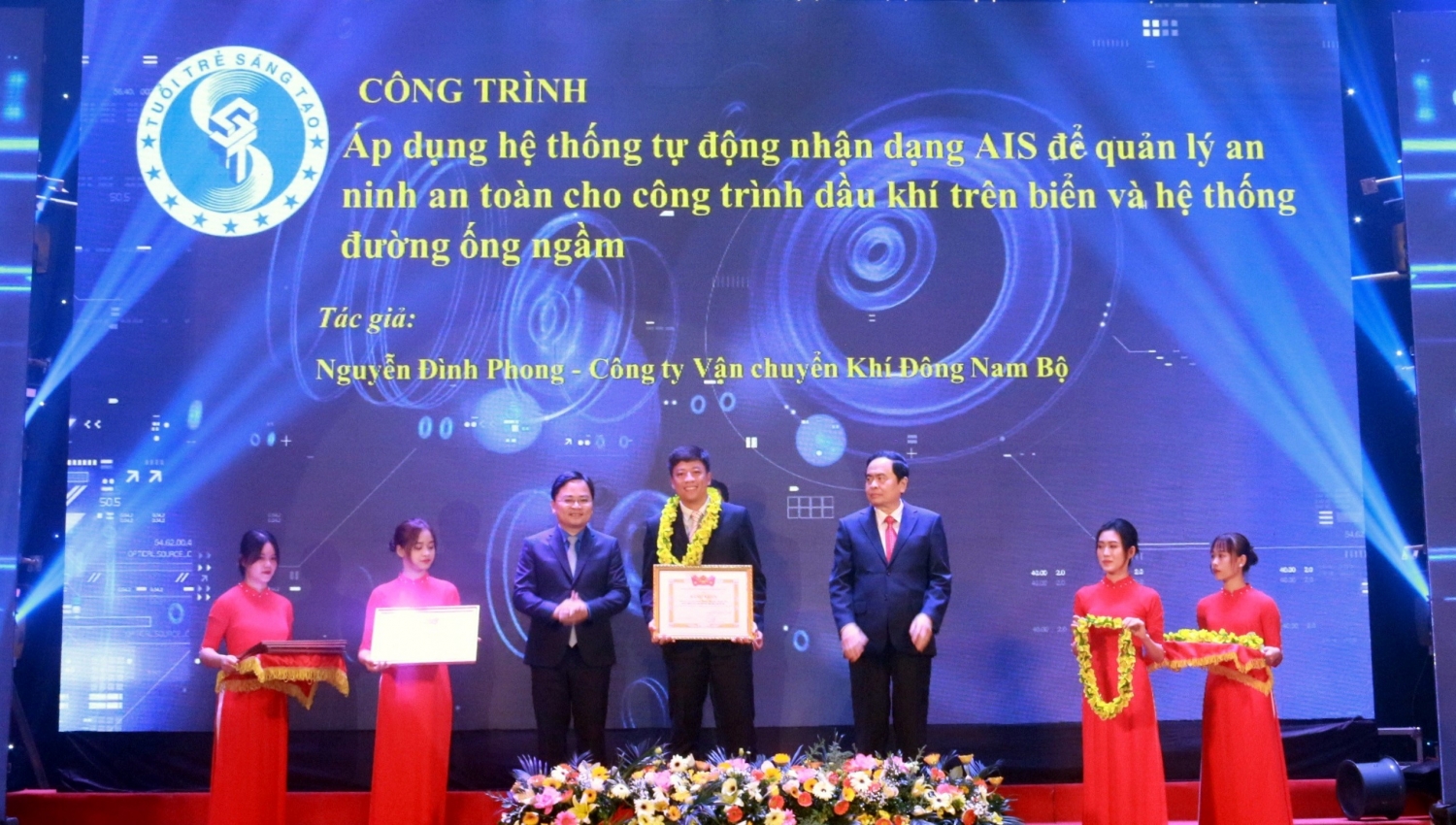 Tuổi trẻ PV GAS thường xuyên có mặt trong các Lễ tôn vinh Sáng tạo của Trung ương Đoàn 