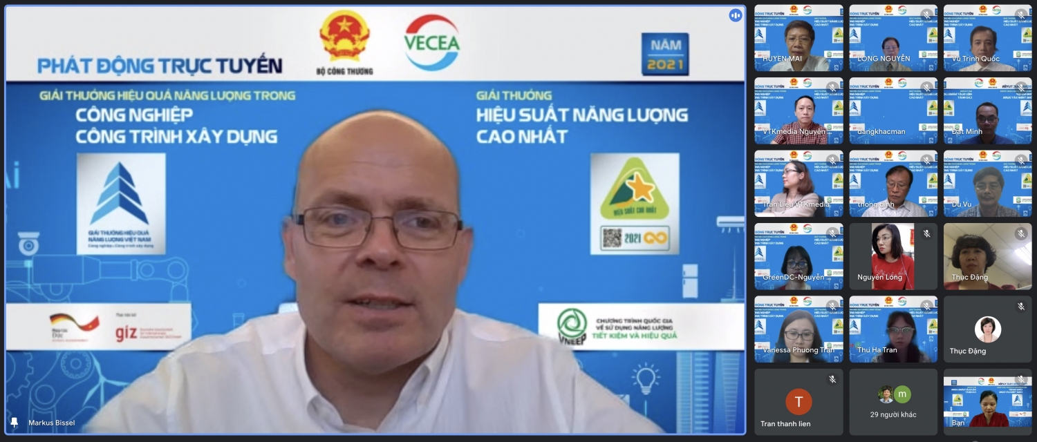 Phát động Giải thưởng hiệu quả năng lượng trong công nghiệp và xây dựng năm 2021