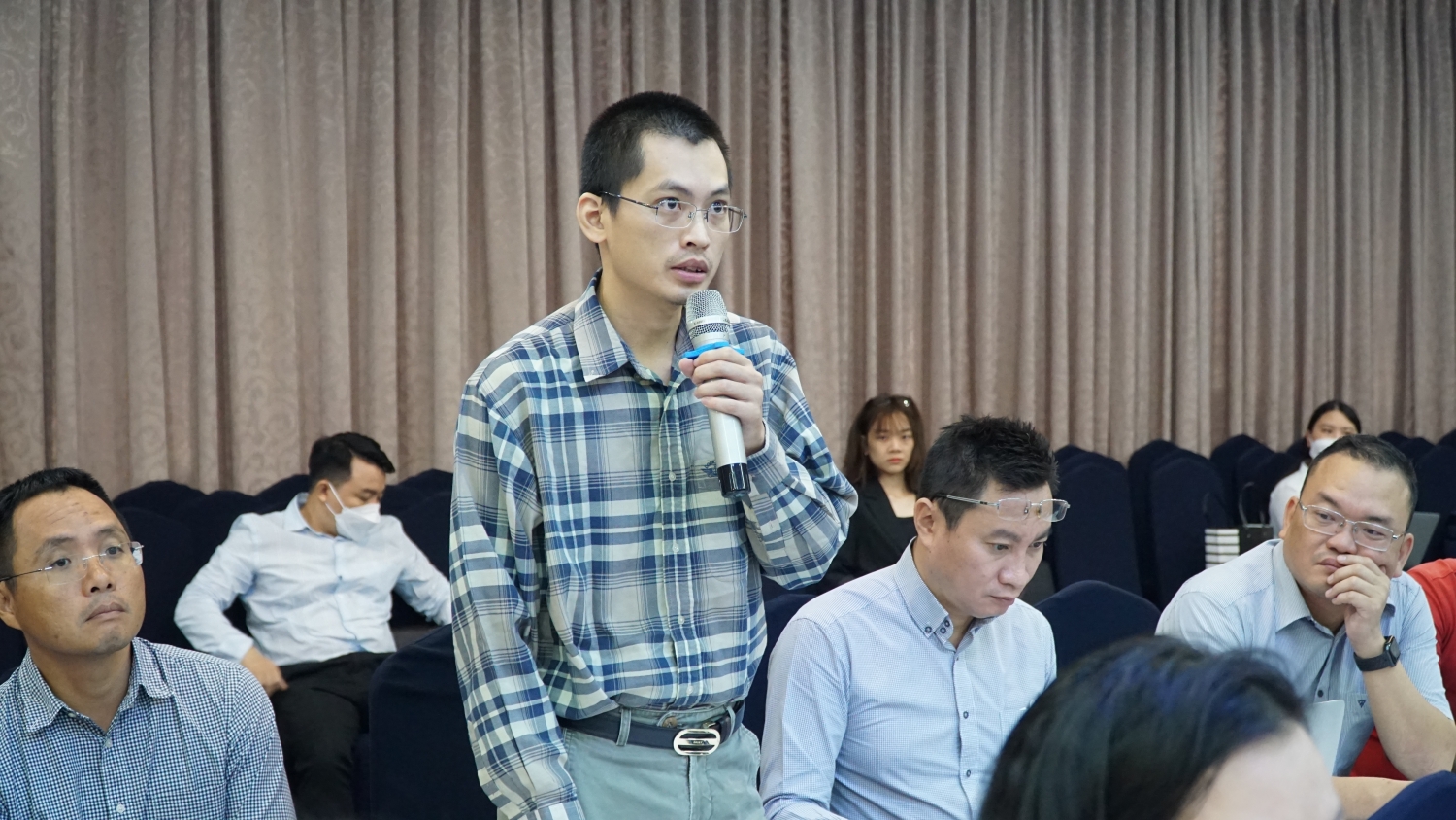 ông Vương Minh Đức, Giám đốc Kỹ thuật và An toàn sức khỏe môi trường Công ty TNHH Thăm dò và Khai thác Dầu khí ExxonMobil Vietnam