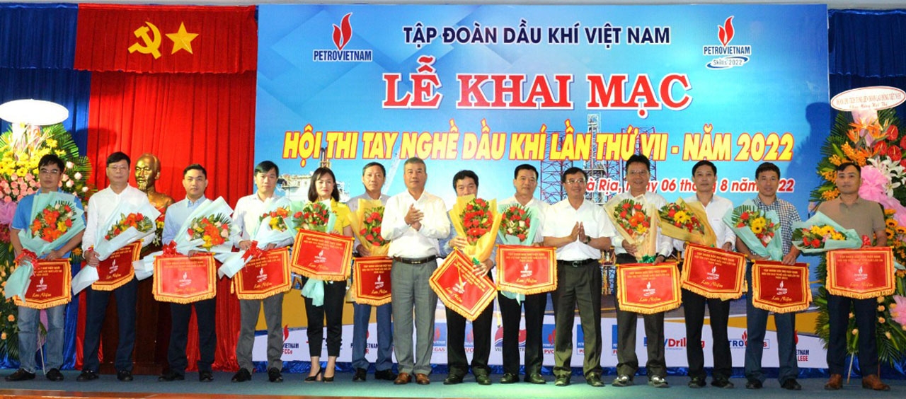 Tưng bừng khai mạc Hội thi tay nghề Dầu khí lần thứ VII