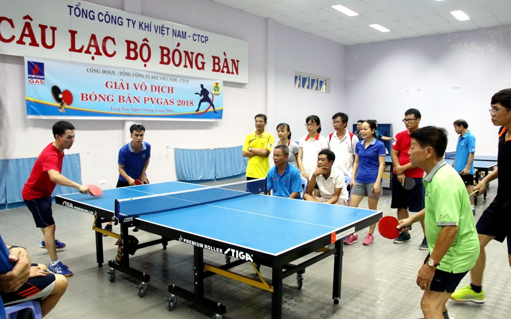 pv gas to chuc cac hoat dong the thao chao mung 28 nam thanh lap