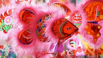 Ngắm Phố lồng đèn rực rỡ mùa Trung thu