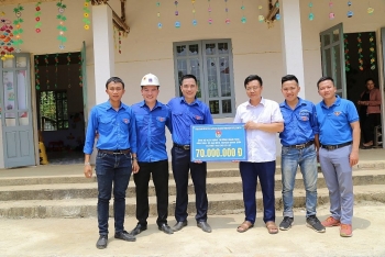 Đoàn Thanh niên PTSC Thanh Hóa thăm hỏi và hỗ trợ bà con vùng lũ