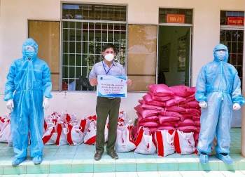 Các đơn vị PV GAS tích cực hỗ trợ địa phương phòng chống dịch Covid -19