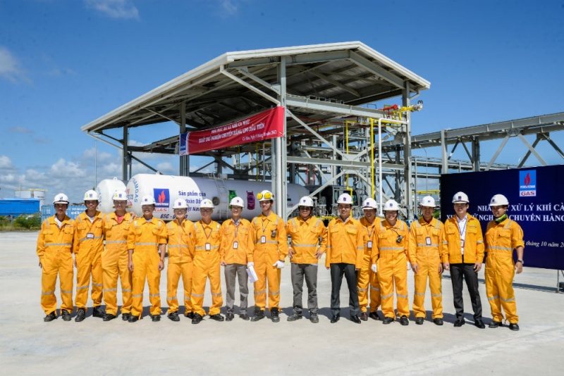 gpp ca mau xuat thu nghiem thanh cong chuyen hang lpg dau tien