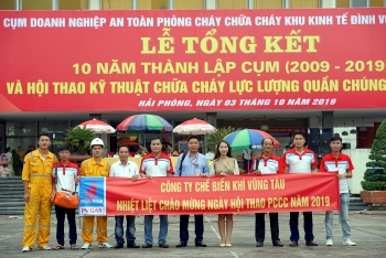Các đơn vị của PV GAS hưởng ứng Tháng Phòng chống cháy nổ 2019