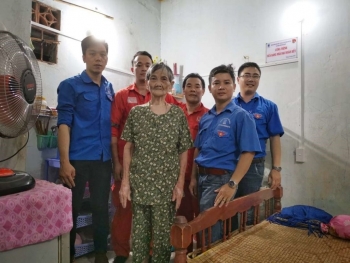 Tuổi trẻ PTSC M&C thực hiện công trình sửa sang nhà Đại đoàn kết