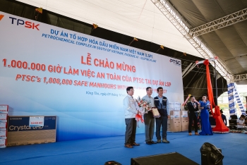 PTSC đạt mốc 1 triệu giờ làm việc an toàn tại Dự án Tổ hợp Hóa dầu Miền Nam
