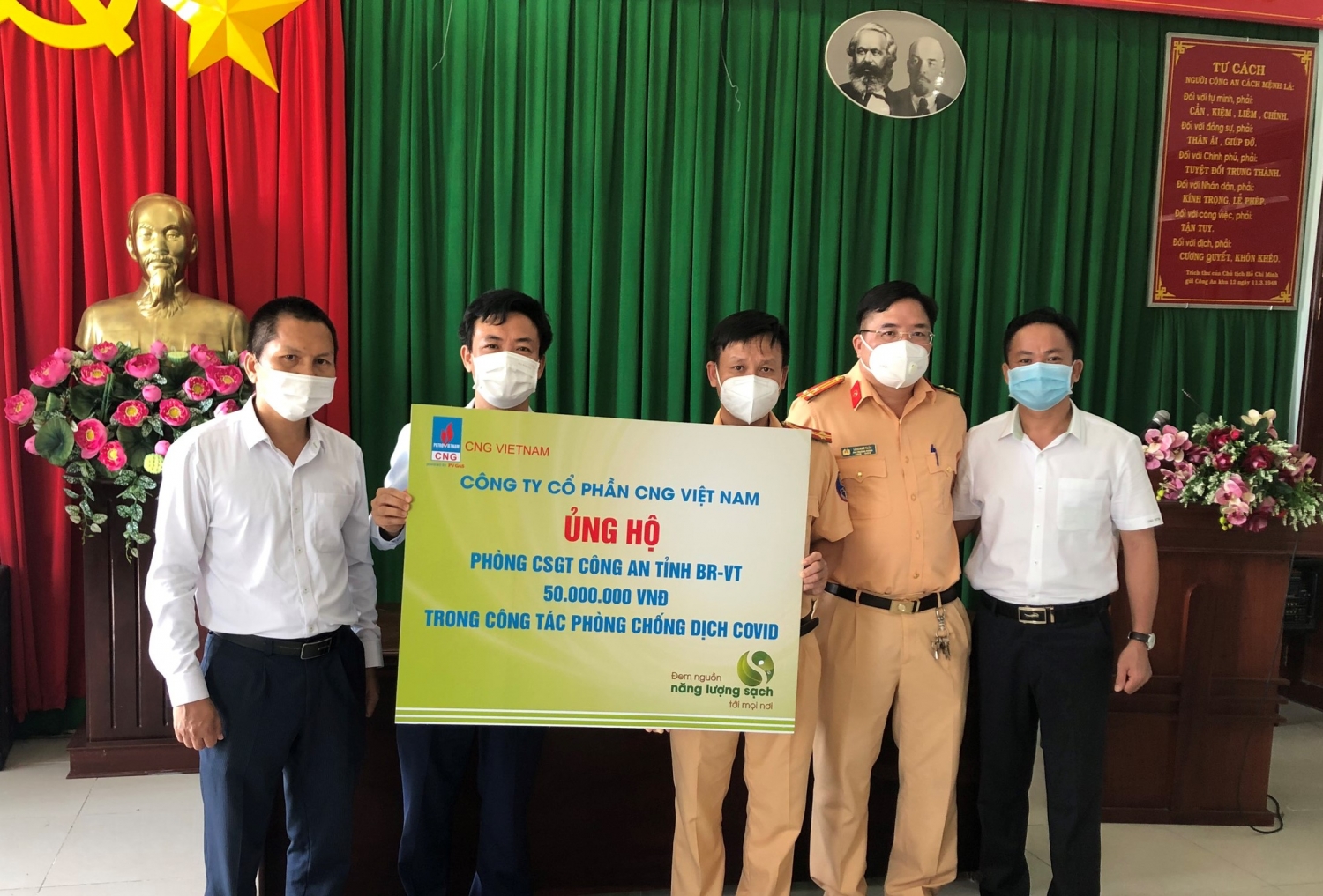 ng hộ Phòng Cảnh sát Giao thông, Công an tỉnh Bà Rịa - Vũng Tàu