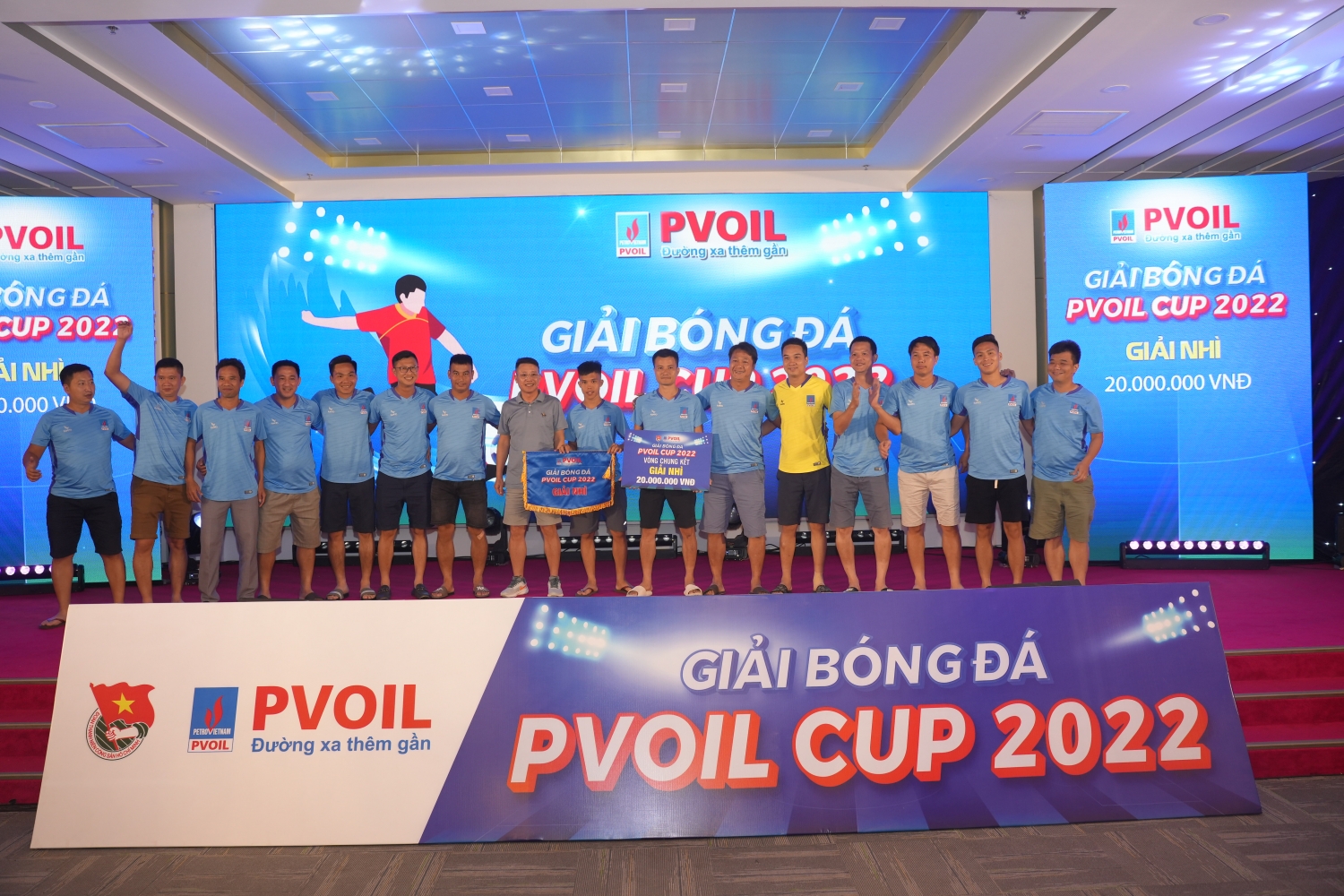 Đội PVOIL Hà Nội đạt giải Nhì Đội PVOIL Hà Nội đạt giải Nhì