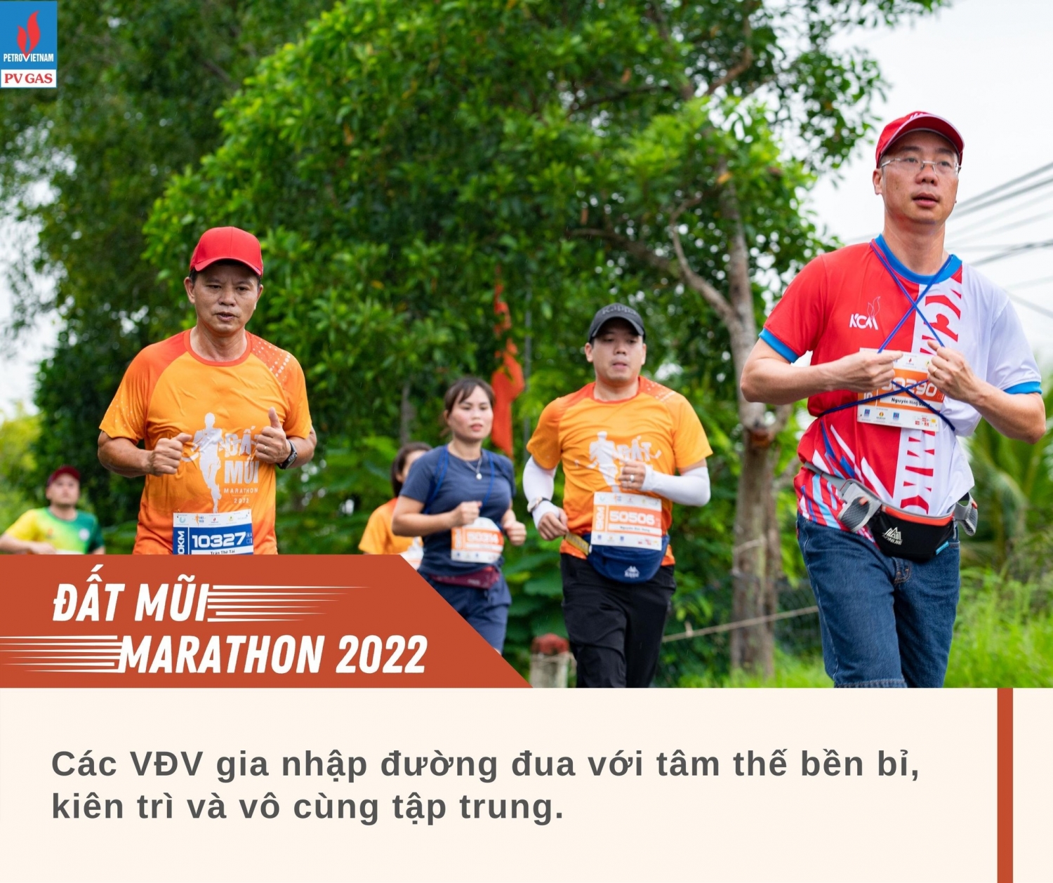 KVT cùng lan tỏa tinh thần chạy bộ tại giải Đất Mũi Marathon Cà Mau 2022 - Cúp Petrovietnam