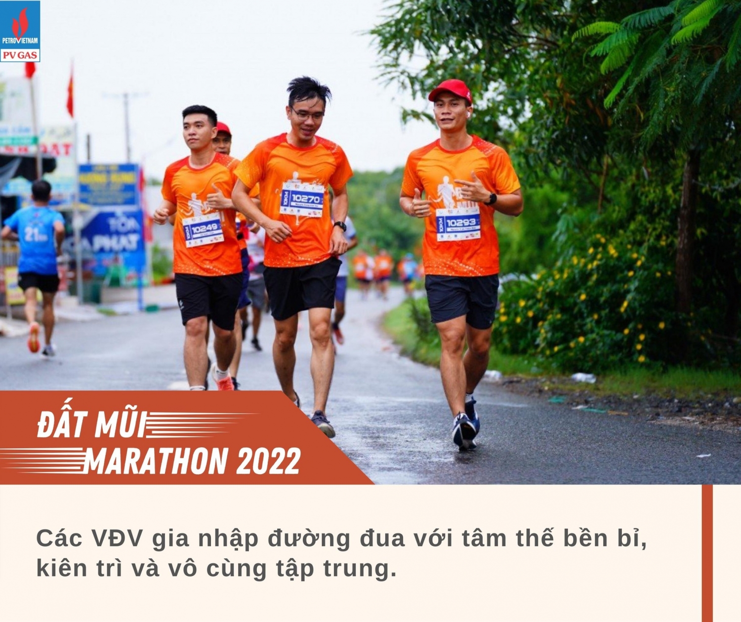KVT cùng lan tỏa tinh thần chạy bộ tại giải Đất Mũi Marathon Cà Mau 2022 - Cúp Petrovietnam