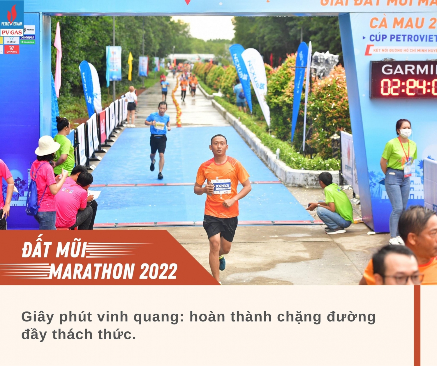 KVT cùng lan tỏa tinh thần chạy bộ tại giải Đất Mũi Marathon Cà Mau 2022 - Cúp Petrovietnam