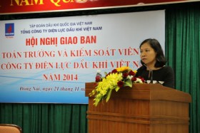 Hội nghị giao ban kế toán trưởng và kiểm soát viên PV Power