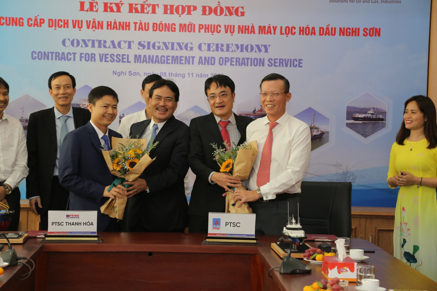 ptsc va ptsc thanh hoa ky ket hop dong van hanh doi tau dong moi