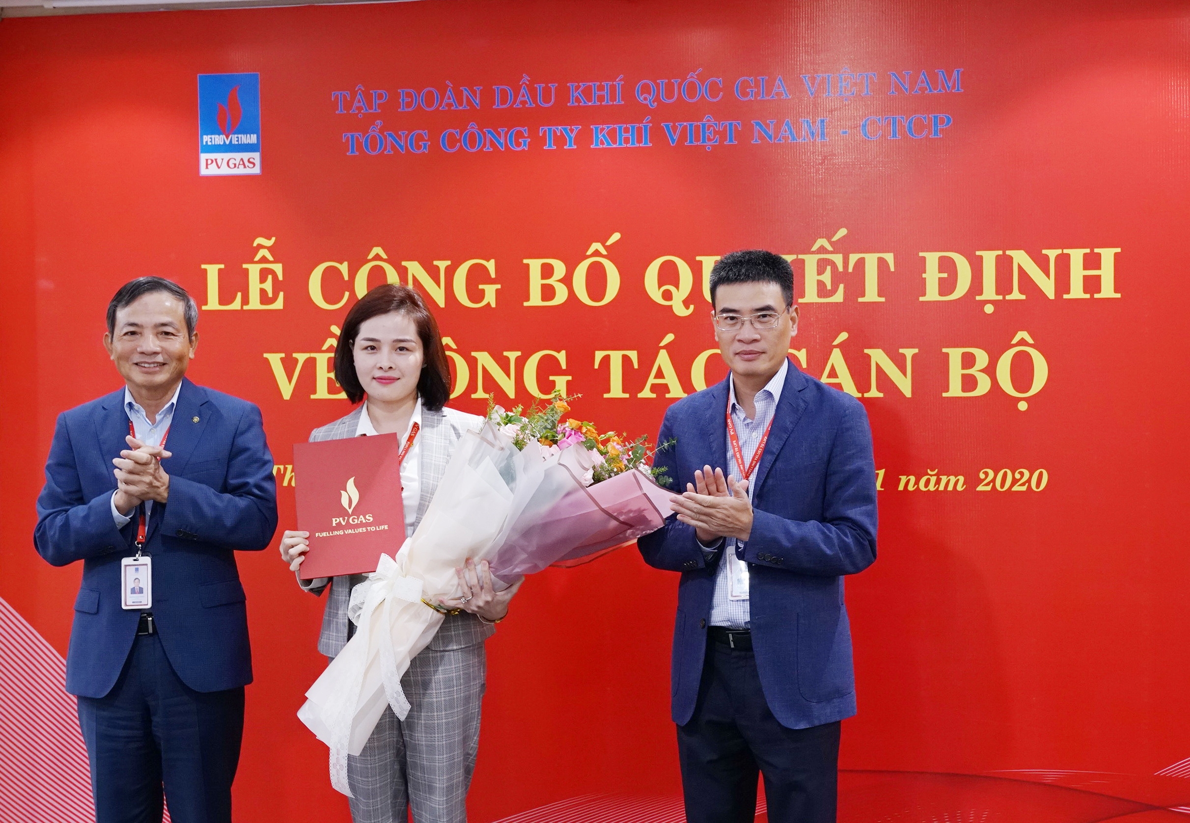 rao Quyết định cho Trưởng Ban Tài Chính PV GAS