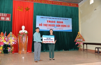 PTSC Đình Vũ hướng về miền Trung thân yêu