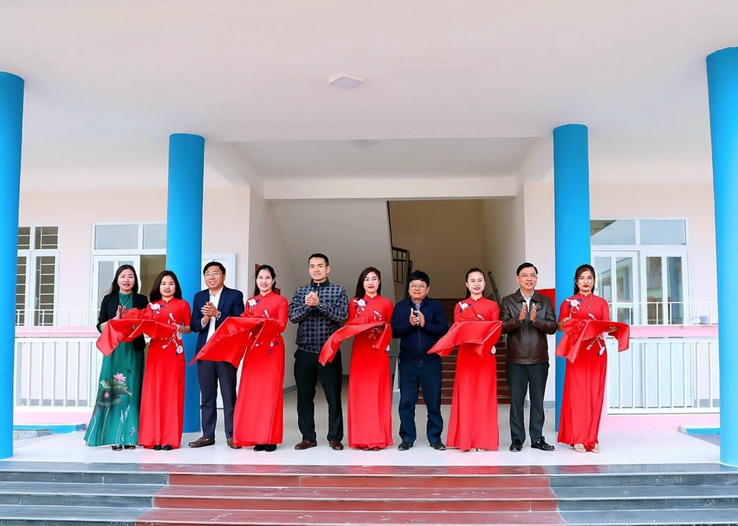 pv gas tai tro 7 ty xay dung 2 truong mam non o nghe an va ha tinh