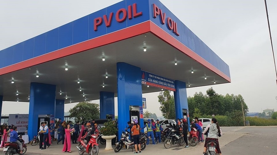 pvoil ha noi khai truong cua hang xang dau yen dung bac giang
