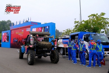 PVOIL tài trợ toàn bộ nhiên liệu cho các đội đua tại VOC 2021