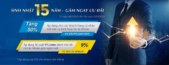 Mừng sinh nhật 15 năm, PSI Chi nhánh Đà Nẵng triển khai chương trình ưu đãi lớn cho khách hàng