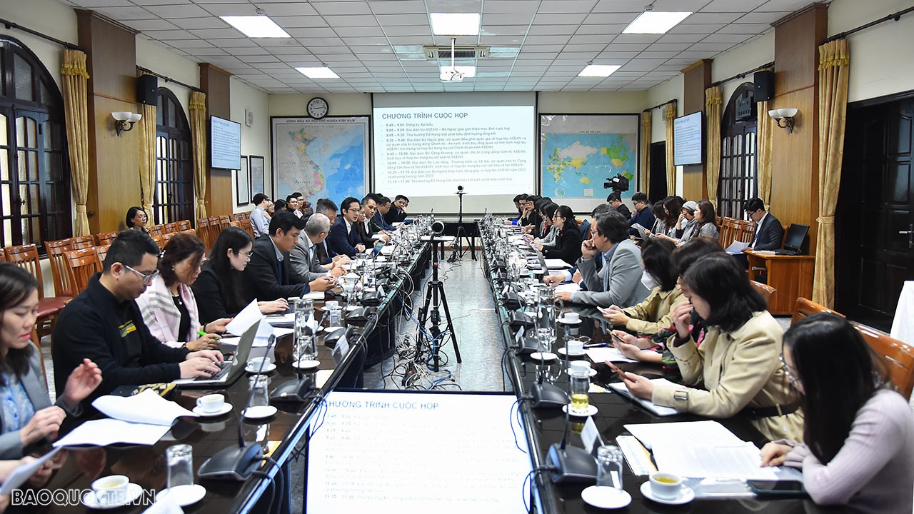 ASEAN vượt qua một năm nhiều khó khăn, khẳng định mạnh mẽ sức mạnh đoàn kết, đối thoại và hợp tác