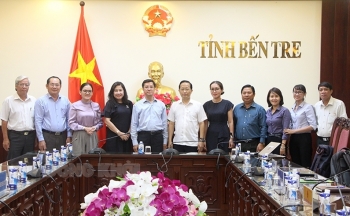 Bến Tre: Tiếp và làm việc với Đại sứ Việt Nam tại Cộng hoà Ấn Độ
