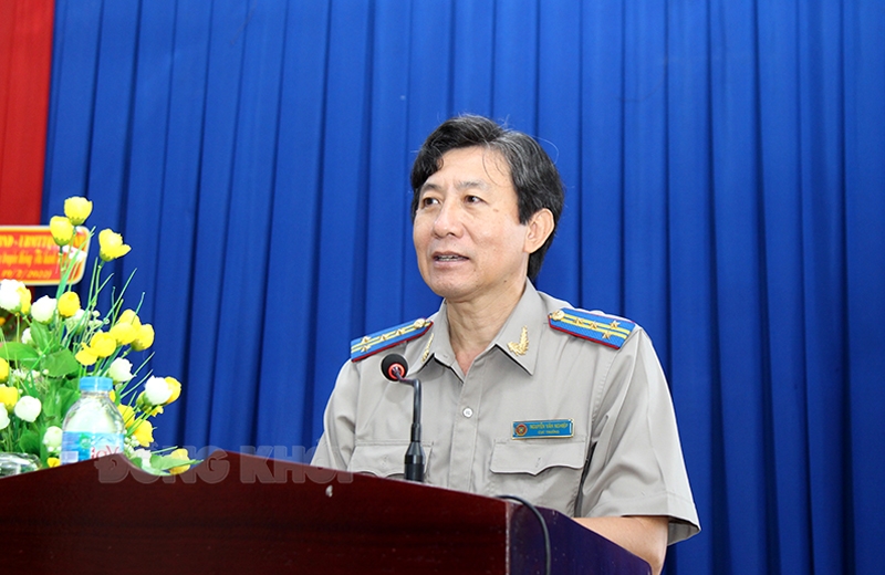 Bến Tre: Bí thư Tỉnh ủy Lê Đức Thọ chúc mừng kỷ niệm 76 năm Ngày truyền thống ngành Thi hành án dân sự