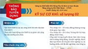 PVGAS Vũng Tàu tuyển dụng 02 Kỹ sư cơ khí