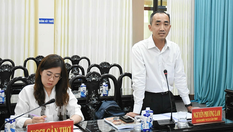 Bến Tre: Bí thư Tỉnh ủy Lê Đức Thọ làm việc với VCCI Cần Thơ