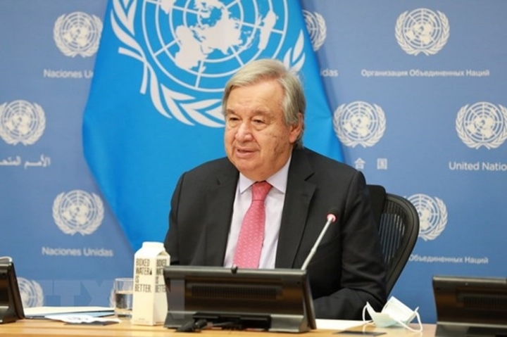 Tổng thư ký Antonio Guterres chúc mừng Việt Nam nhân dịp 45 năm gia nhập Liên hiệp quốc