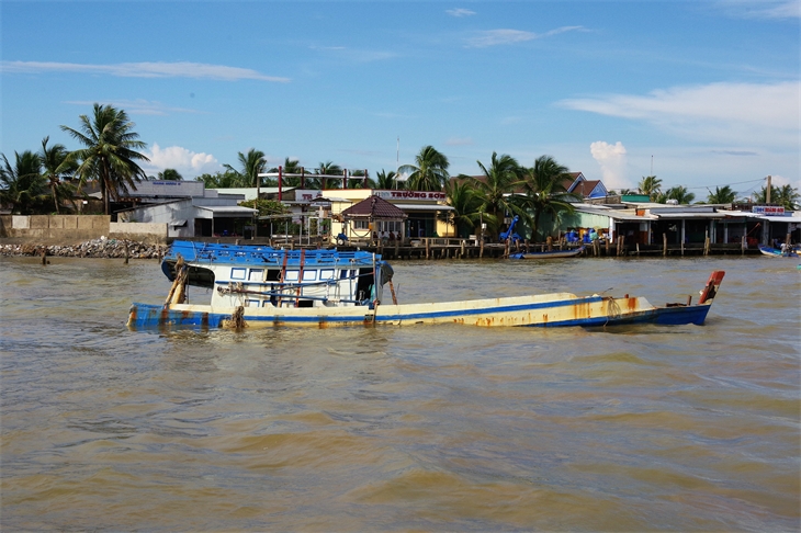 Cà Mau: Cửa biển bồi lắng mất an toàn giao thông đường thủy
