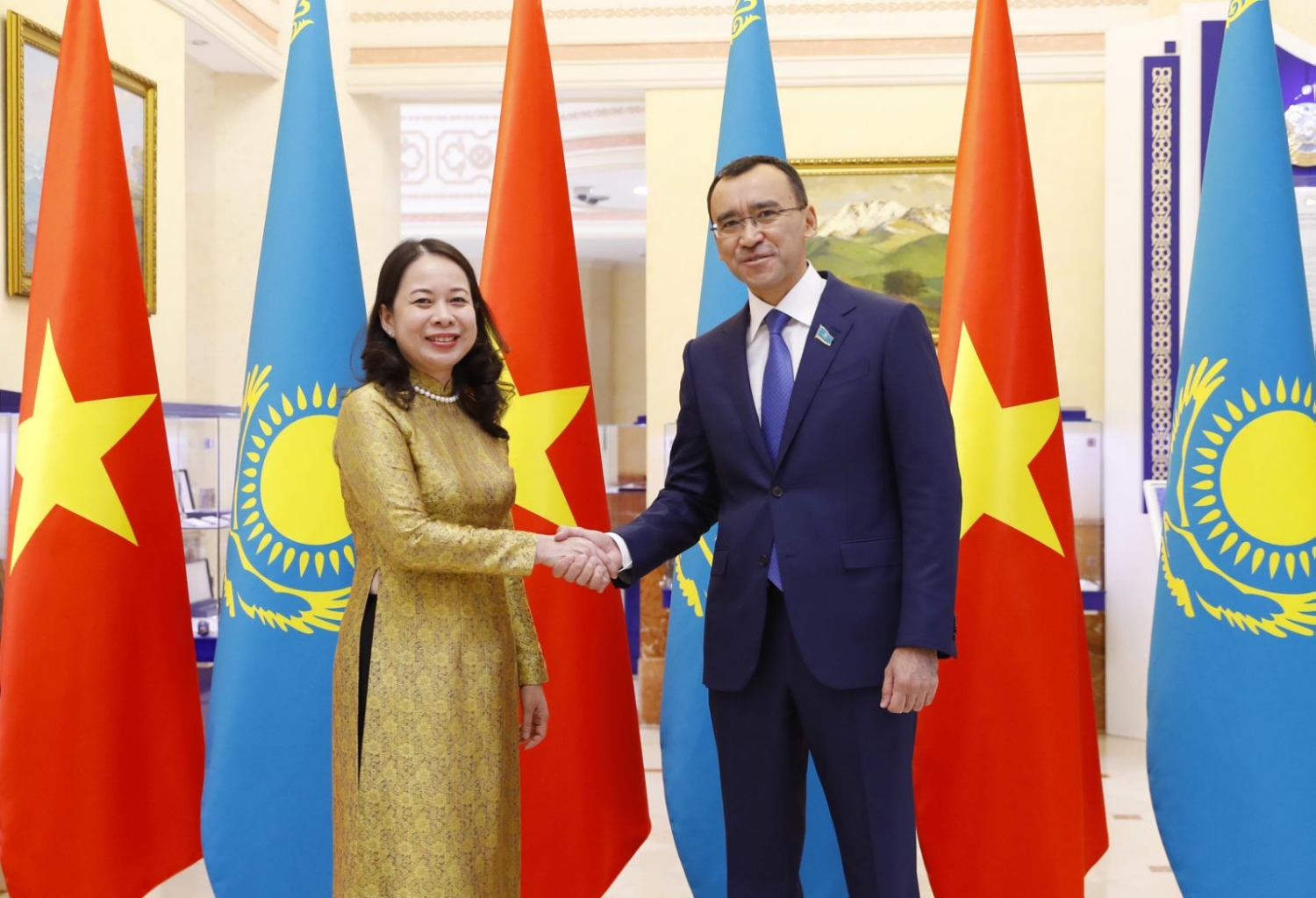 Hoạt động của Phó Chủ tịch nước Võ Thị Ánh Xuân tại Kazakhstan