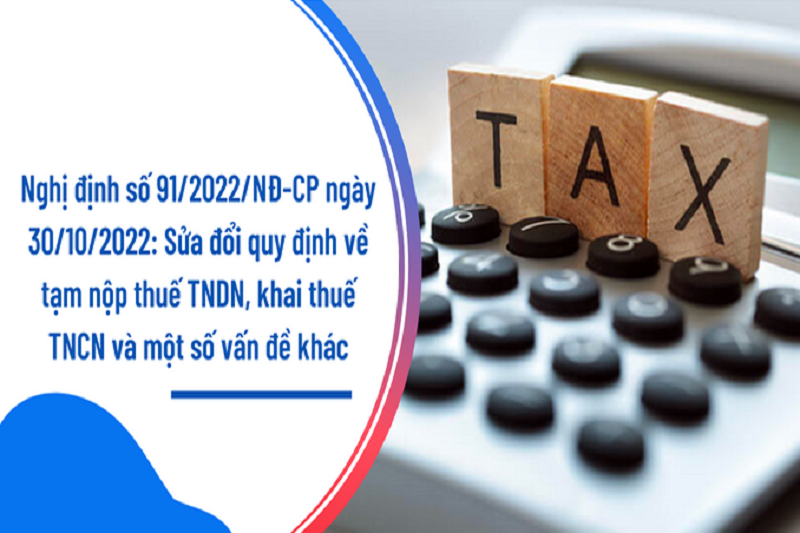 9 điểm mới tại Nghị định 91/2022/NĐ-CP về quản lý thuế