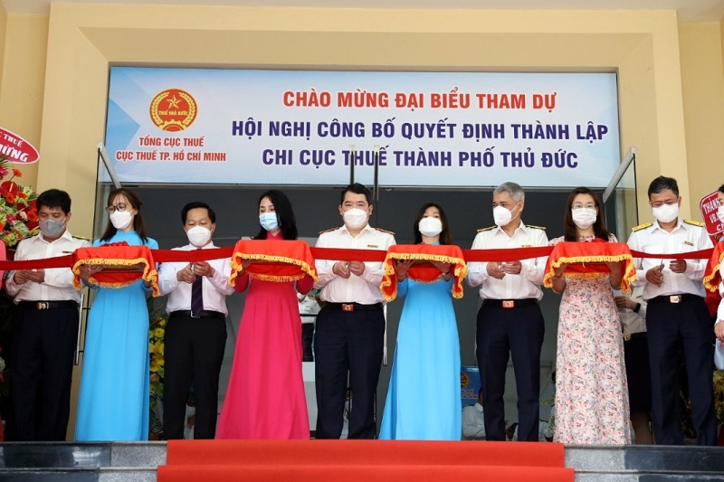 Chi cục Thuế Thủ Đức chính thức đi vào hoạt động