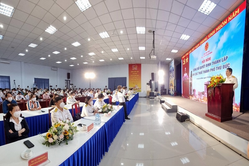 Chi cục Thuế Thủ Đức chính thức đi vào hoạt động