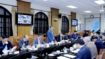 Họp giao ban giữa Ban chỉ đạo Ngoại giao kinh tế với các Cơ quan đại diện Việt Nam ở nước ngoài
