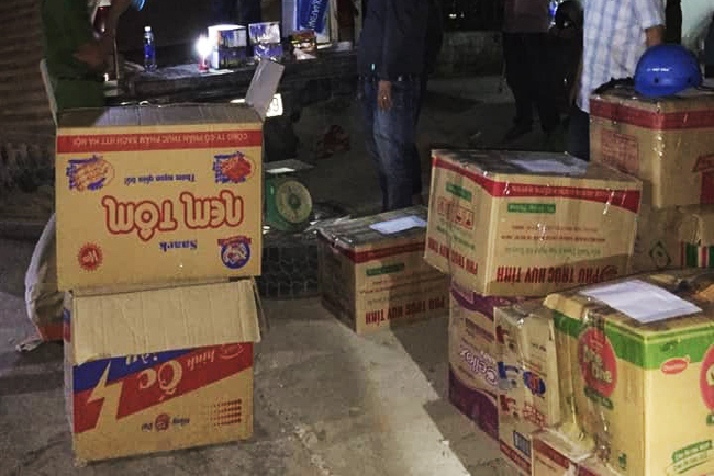 gan 400 kg phao giau duoi dong than cui