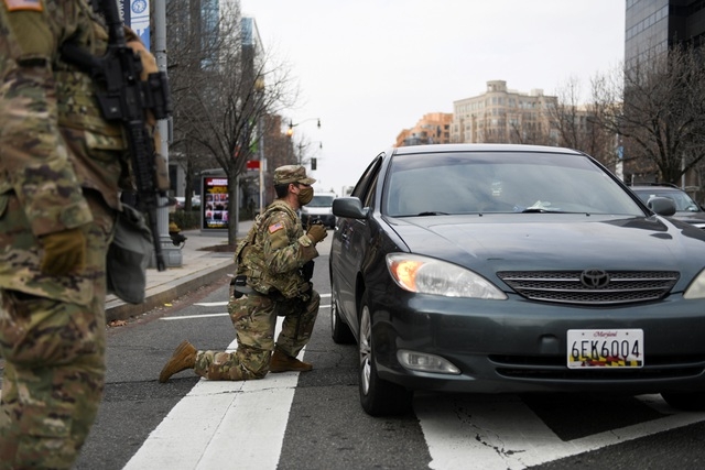 Washington "căng như dây đàn" trước lễ nhậm chức của ông Biden